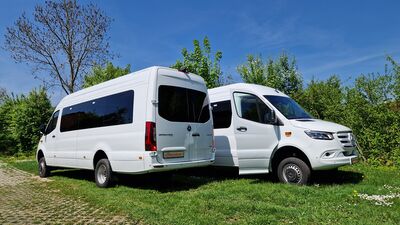 Sprinter 4 x 4 with wheelbase 3665 mm and 4335 mm