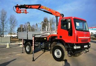 бортовой грузовик IVECO 140E18 4x4 Darus PALFINGER PK 12500