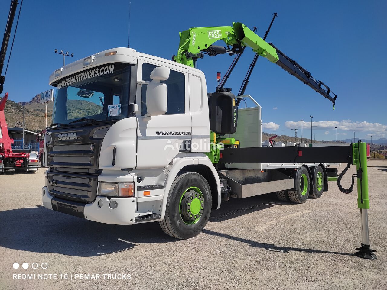 грузовик платформа Scania P 310