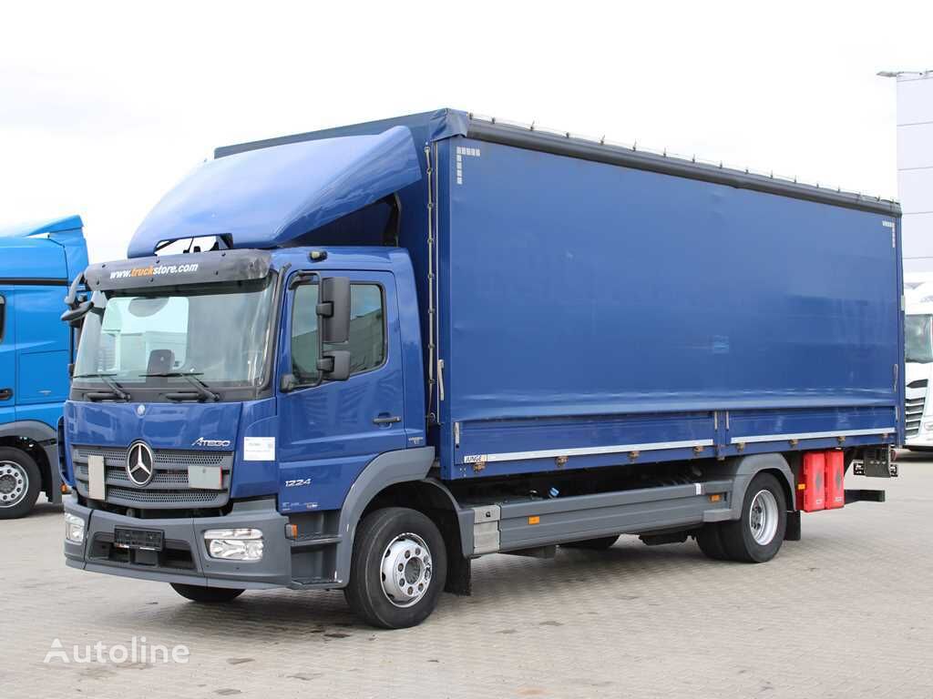 грузовик штора Mercedes-Benz ATEGO 1224, SIDEBOARDS, HYDRAULIC FRONT