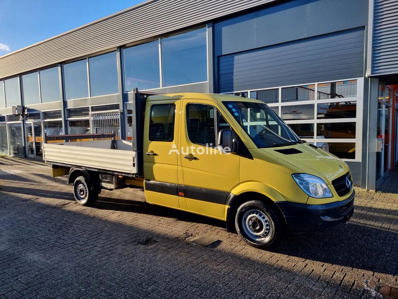 Купить бортовой грузовик < 3.5т Mercedes-Benz Sprinter 313 CDI PICK UP  433WB DUBBELE CABINE 7 ZITS EURO 5 Нидерланды HOOFDDORP, DV38408