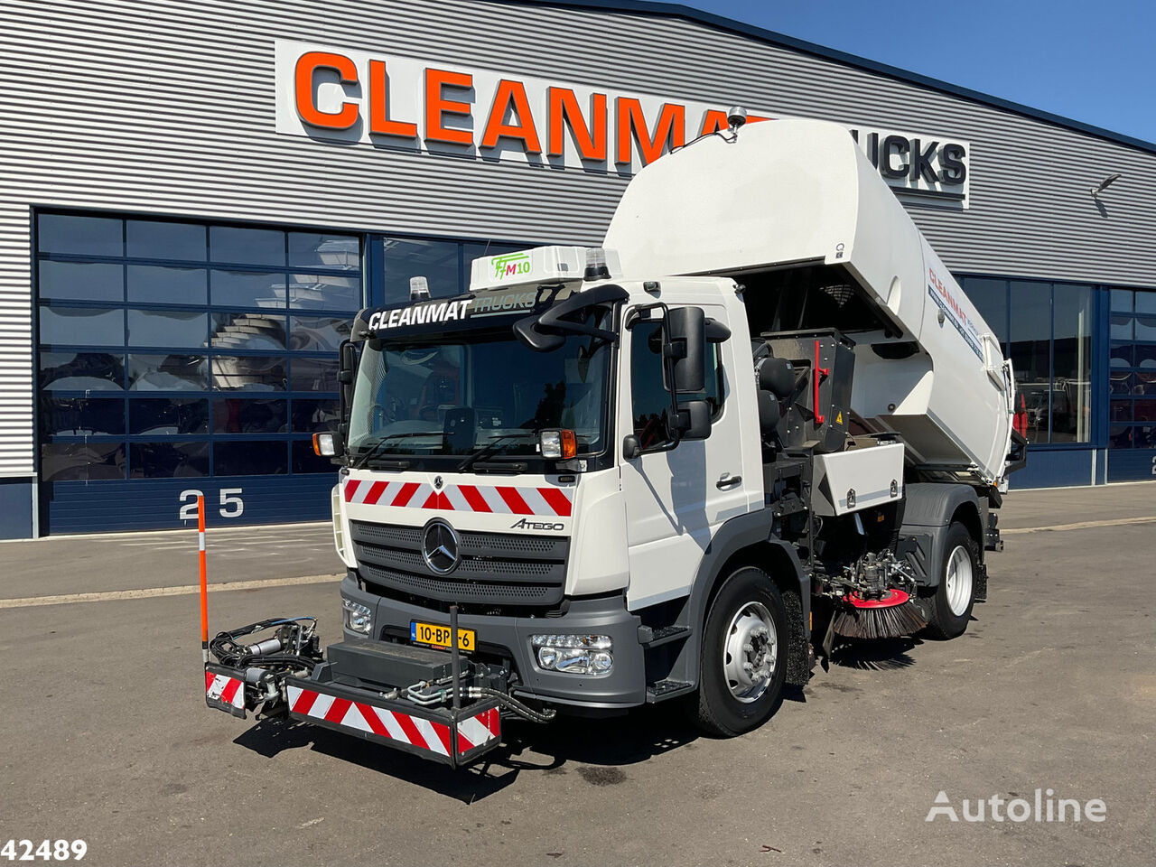 Купить уборочную машину Mercedes-Benz Atego 1524 LKO Bucher Cityfant 6000  Hydrostaat Нидерланды Andelst, ZP38262