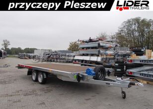 новый прицеп низкорамная платформа TEMARED TM-198 przyczepa 454x216cm, Carplatform 4521S laweta, pl