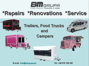торговый прицеп BODEX Service, Reparatur, Umbau, Renovierung, Serwis, naprawa, remont