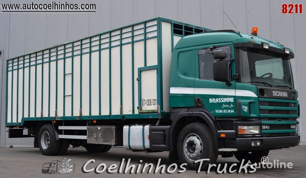скотовоз Scania 124G 420