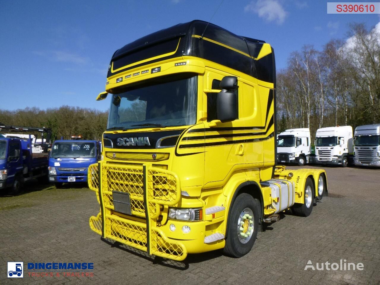 тягач Scania R 730 6X2 E6 ADR + Ret. Hydraulics 2e pto