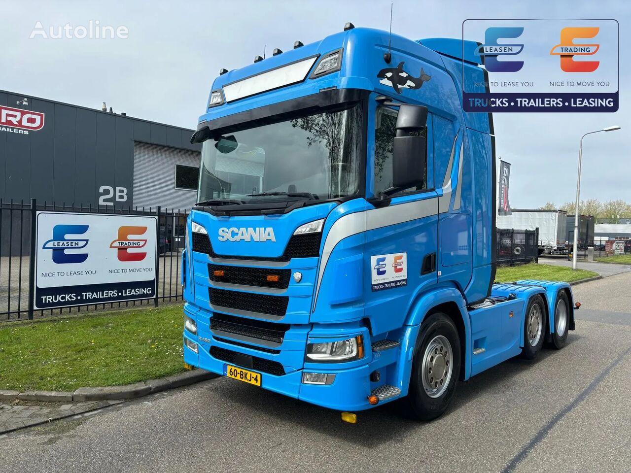 тягач Scania R450 -NL truck - 1st owner Retarder - Special interrior